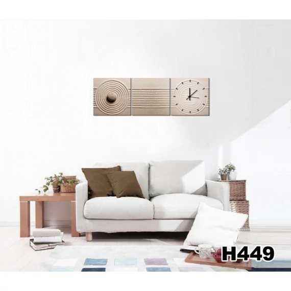 Vászonkép Faliórával H449