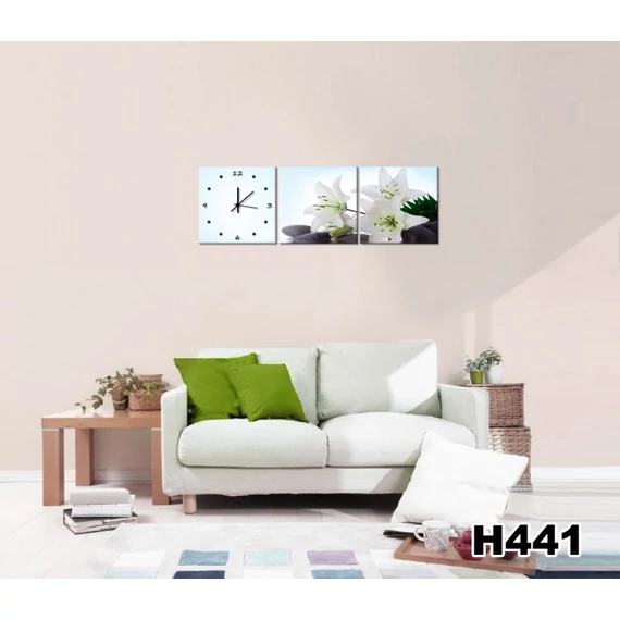 Vászonkép Faliórával H441