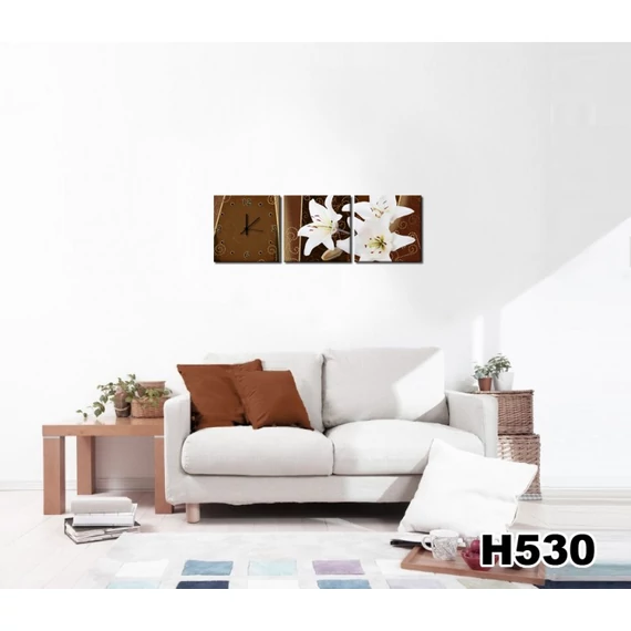 Vászonkép Faliórával h530