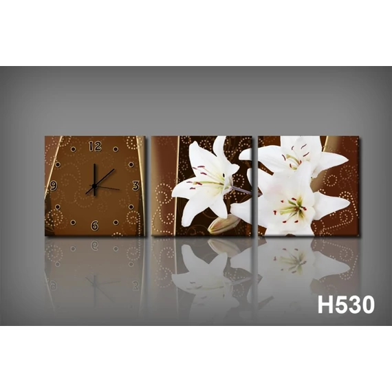 Vászonkép Faliórával h530