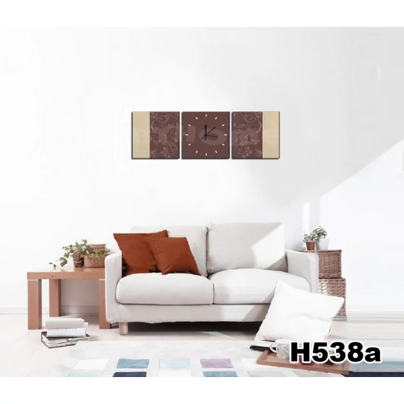 Vászonkép Faliórával h538