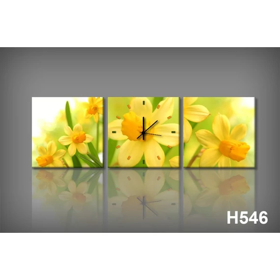 Vászonkép Faliórával h546