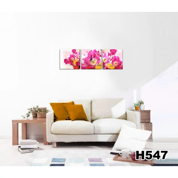 Vászonkép Faliórával h547