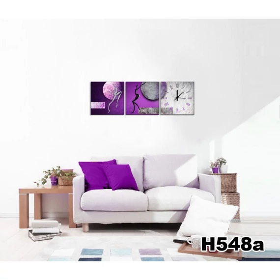Vászonkép Faliórával h548