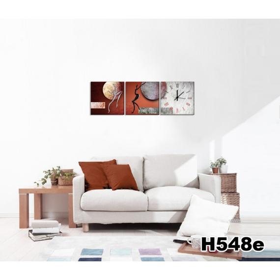 Vászonkép Faliórával h548
