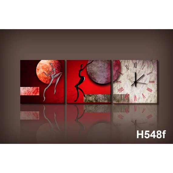 Vászonkép Faliórával h548