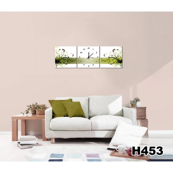 Vászonkép Faliórával H453 Racemo