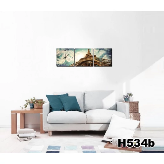Vászonkép Faliórával h534