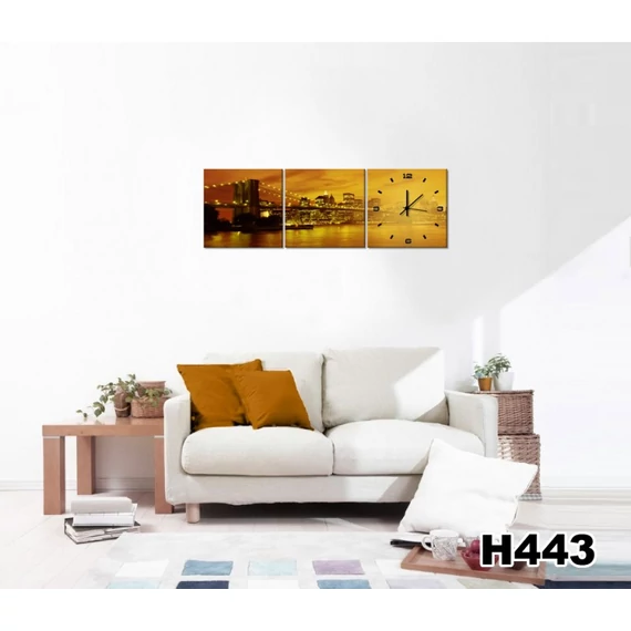 Vászonkép Faliórával H443