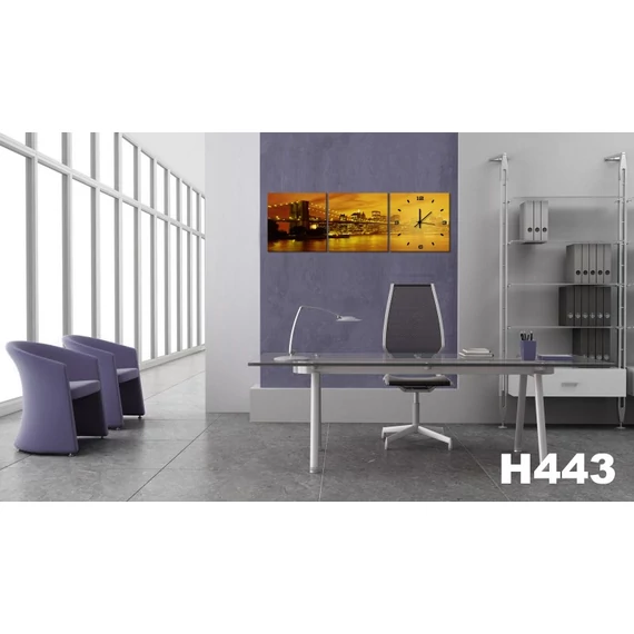 Vászonkép Faliórával H443