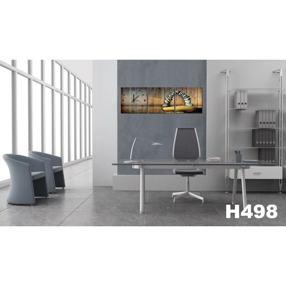 Vászonkép Faliórával H498