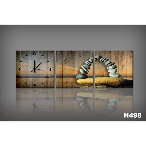 Vászonkép Faliórával H498
