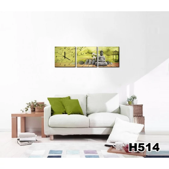 Vászonkép Faliórával H514