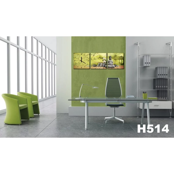 Vászonkép Faliórával H514
