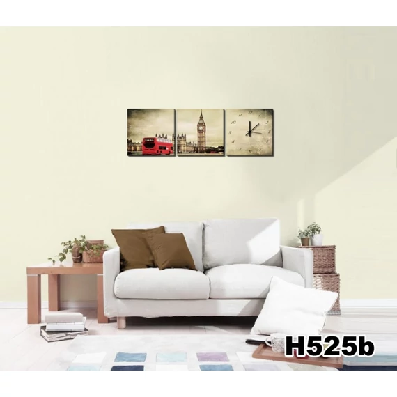 Vászonkép Faliórával h525