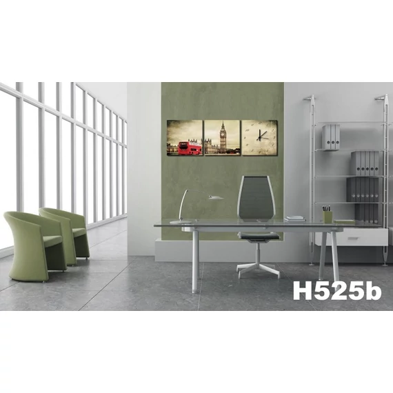 Vászonkép Faliórával h525