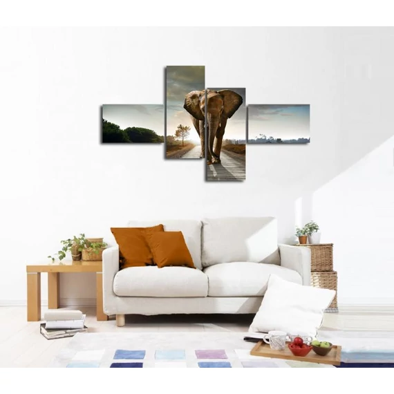 Digital Art vászonkép | 1205Q Elephant S