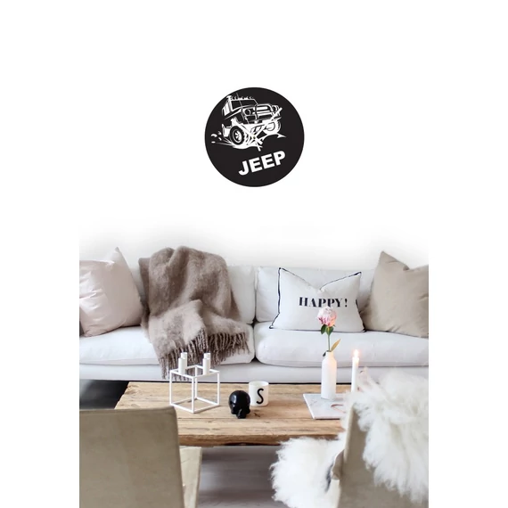 Akril - Jeep - falióra