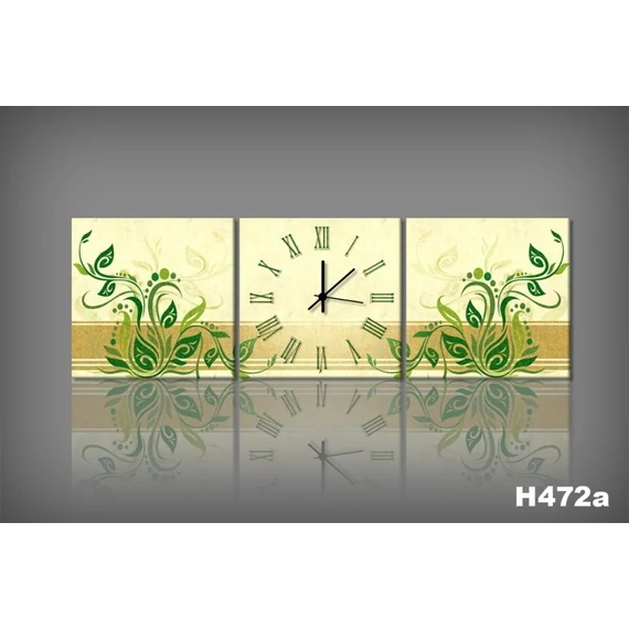 Vászonkép Faliórával H472 Fiore Mosaico