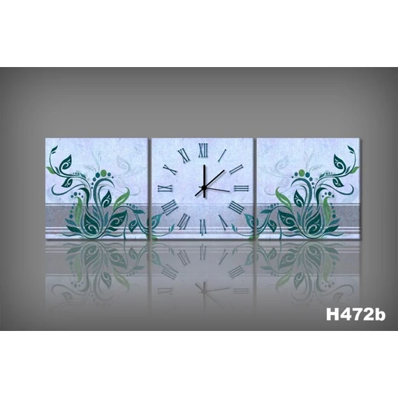 Vászonkép Faliórával H472 Fiore Mosaico