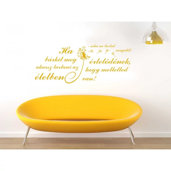 ByHome Felirat 17 faltetoválás