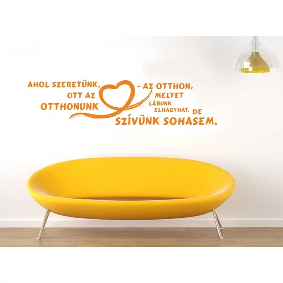 ByHome Felirat 19 faltetoválás