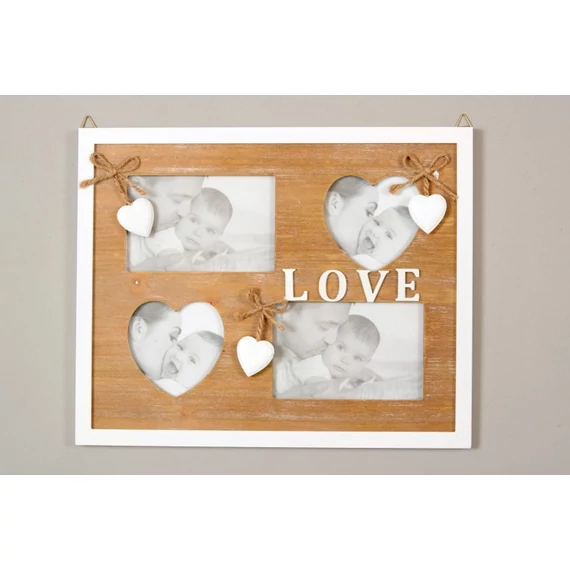 HT67041 Heart Fa képkeret