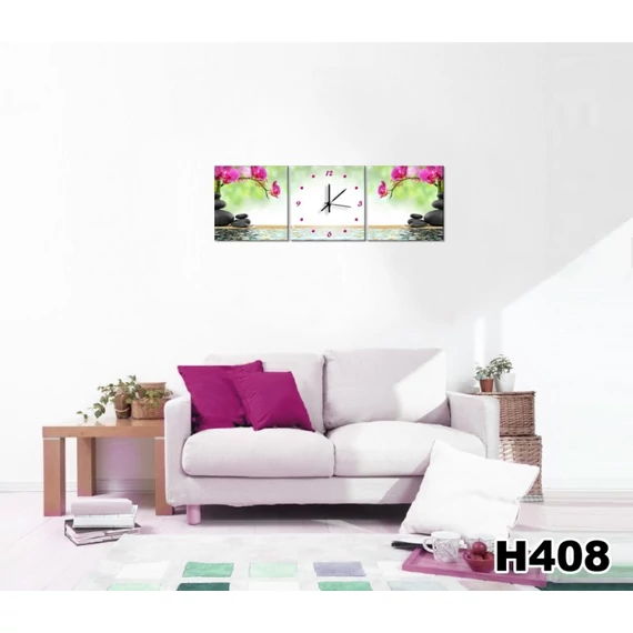 Vászonkép Faliórával H408