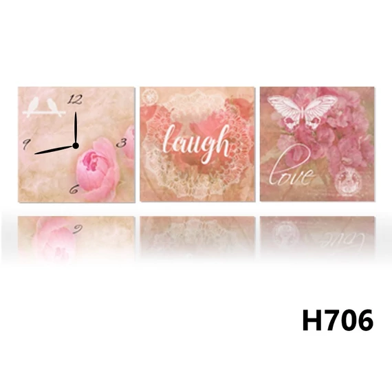 Vászonkép faliórával H706