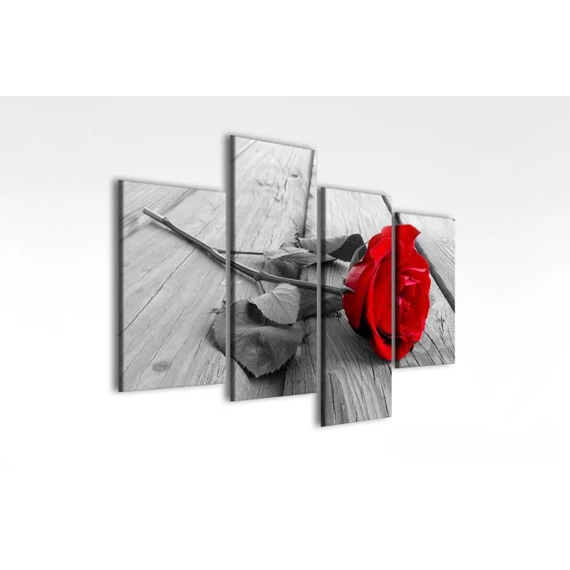 Digital Art vászonkép | 2022Q grigio rosa quatri S