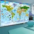 Kép 1/4 - Öntapadó fotótapéta - World Map for Kids