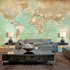 Kép 1/4 - Öntapadó fotótapéta - Turquoise World Map II