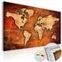 Kép 1/4 - Kép parafán - Amber World [Cork Map]