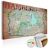 Kép 1/4 - Kép parafán - Hamburg [Cork Map]