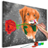 Kép 1/4 - Kifestő - Dog With Rose