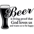 Kép 1/4 - ByHome J4_Beer faltetoválás