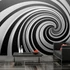 Kép 2/4 - XXL Fotótapéta - Black and white swirl