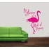 Kép 2/2 - ByHome J39_Flamingo faltetoválás
