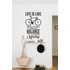 Kép 3/4 - ByHome J40_Bicycle faltetoválás