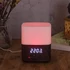 Kép 4/7 - Aroma párologtató bluetooth hangszóróval órával és ébresztő funkcióval - 5001