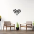 Kép 2/2 - ByHome Felirat J82 Zebra Heart