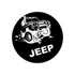Kép 1/2 - Akril - Jeep - falióra
