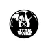 Kép 1/2 - Akril - Star Wars - falióra